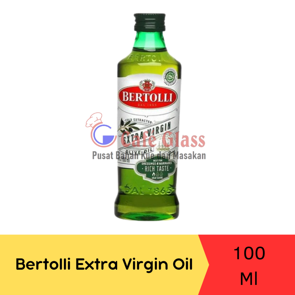 

Bertolli Extra Virgin Olive Oil 100Ml / Bertoli Minyak Zaitun 100Ml