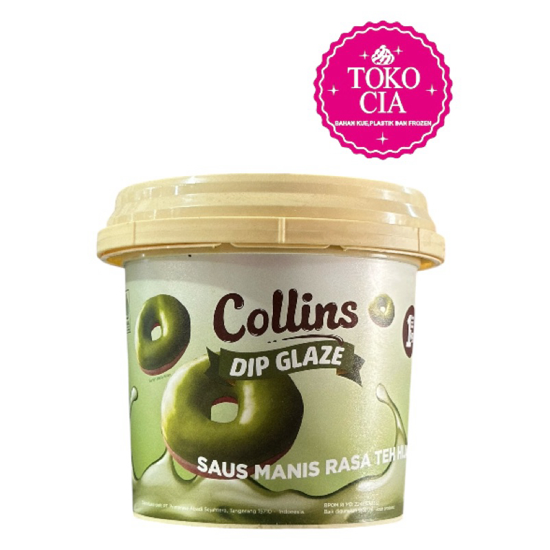 

Collins Dip Glaze Saus Manis Rasa Teh Hijau 1Kg