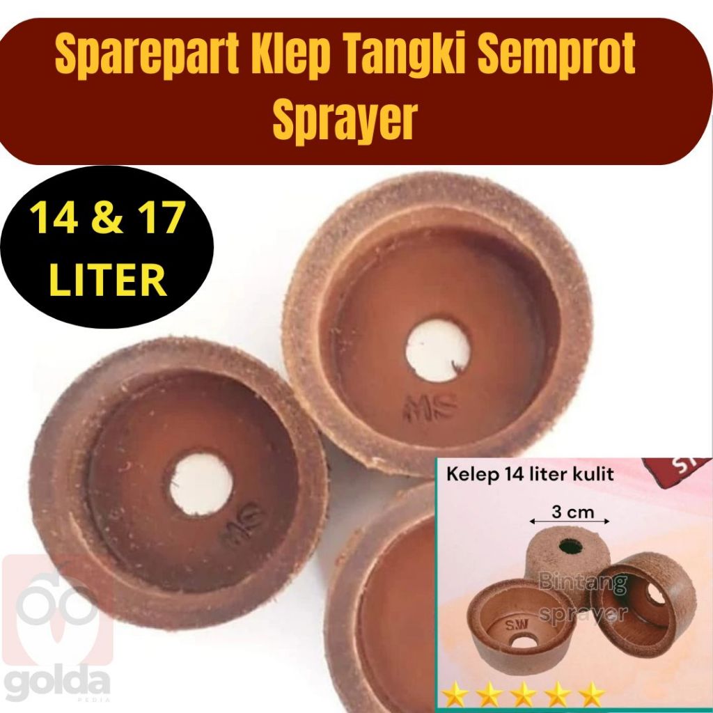 Sparepart Klep Tangki Semprot Sprayer 14Liter | Kelep kulit 14liter swan/ kelep tangki semprot manua