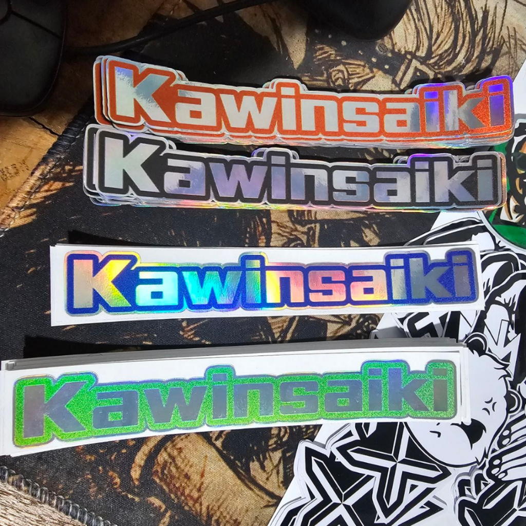 Stiker kata kata KAWINSAIKI kata mutiara kawinsaiki