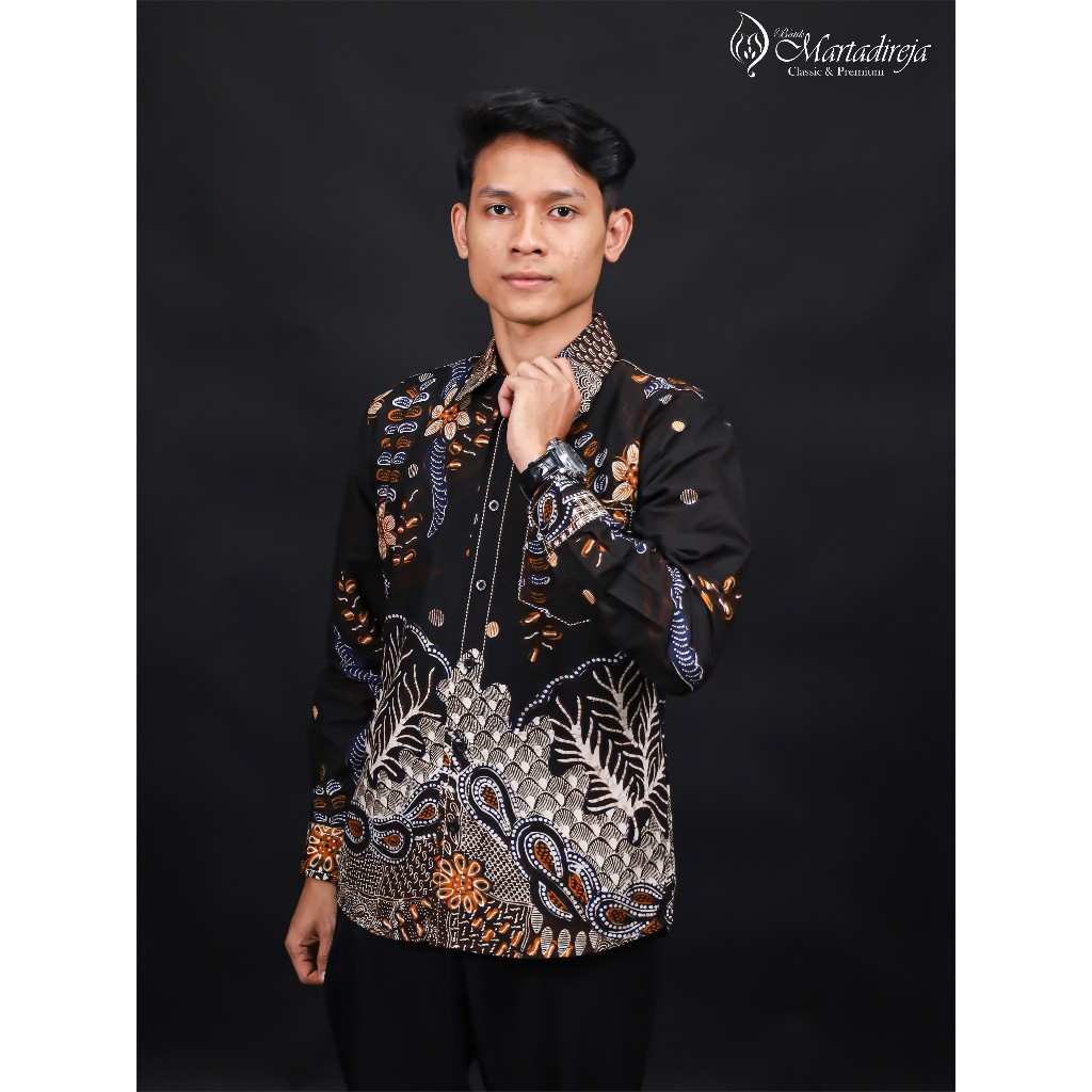 Batik Martadireja - Kemeja Batik Tulis Slimfit Sheeka Kurik