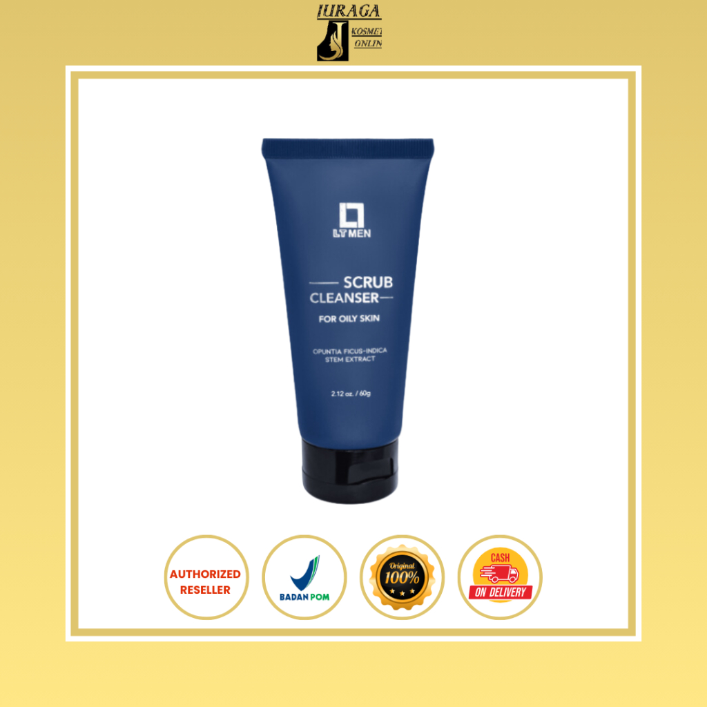 LT Men Scrub Cleanser 60gr BPOM