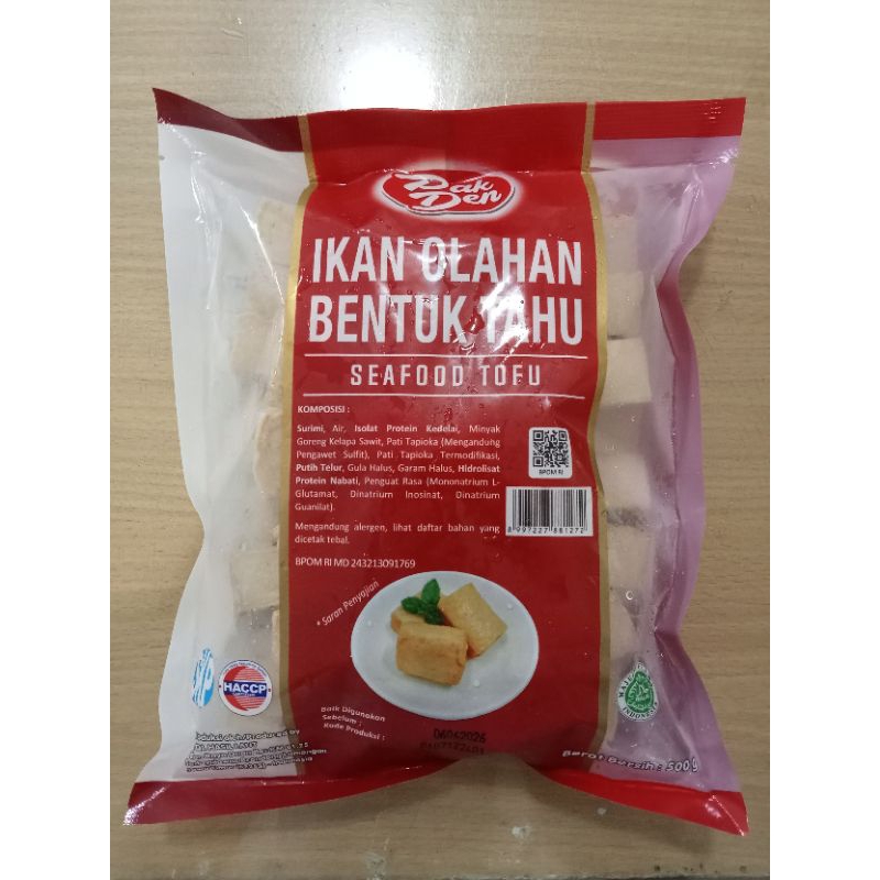 

PAK DEN seafood tofu 500gr