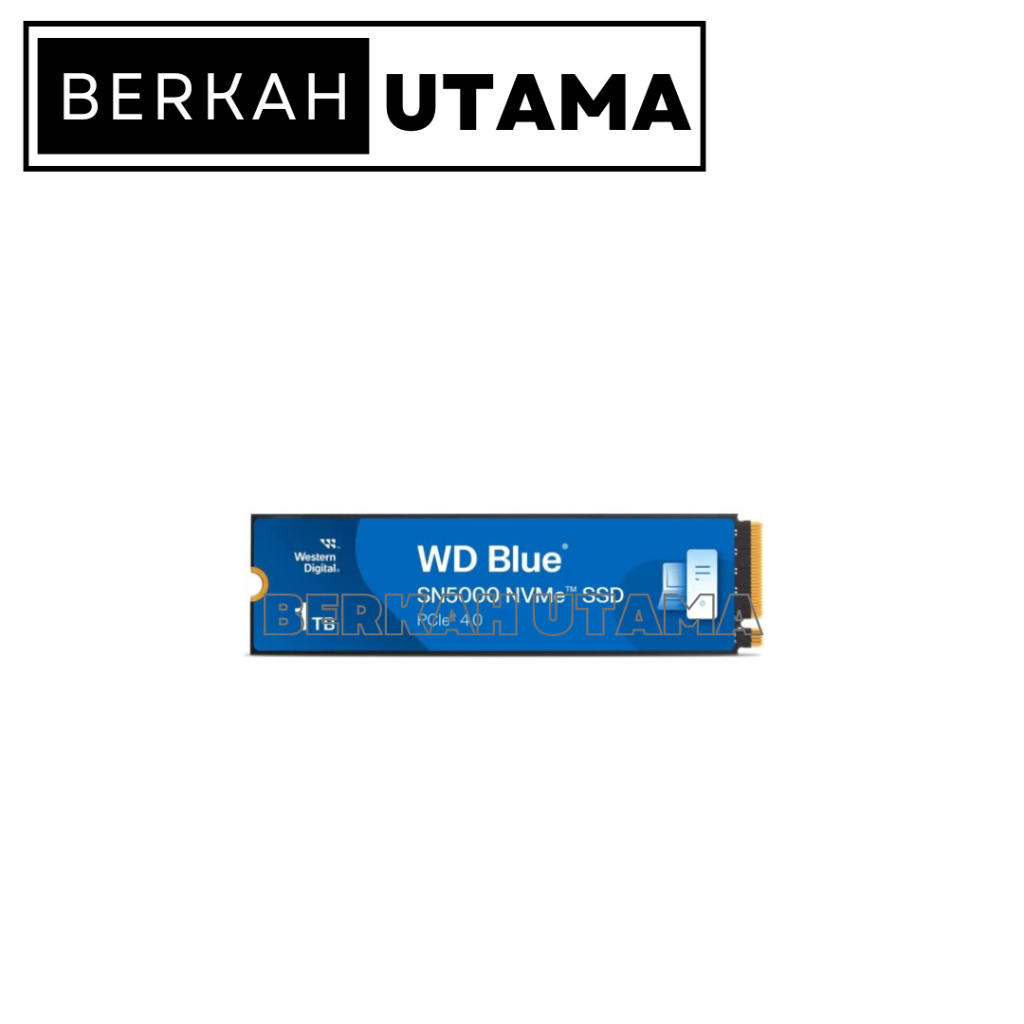WD BLUE SN5000 PCIE 4.0 GEN4 SSD M.2 NVME 2280 500GB 1TB 2TB - M2 NVME 500 GB - 1 TB - 2 TB