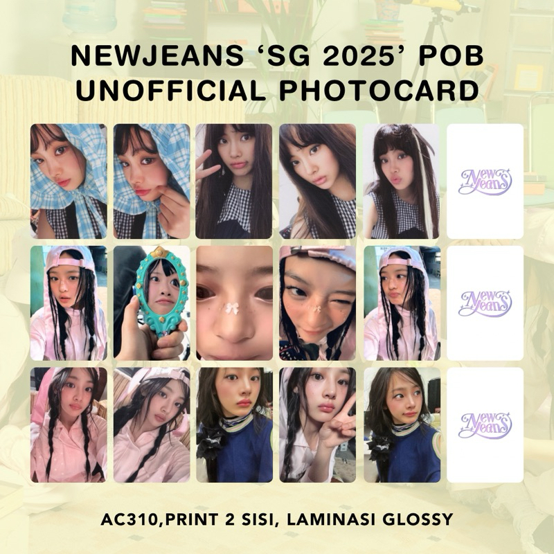 POB NEWJEANS 2025 SEASON GREETINGS ‘THE FAIRY ASSOCIATIONS’ Hyein Haerin Danielle Hanni Minji Unoffi