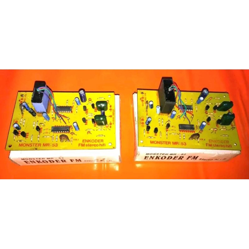 ENKODER ENCODER STEREO JADOEL MONSTER MR : 53 ENCODER FM STEREO HIFI MASIH ADA 2 UNIT
