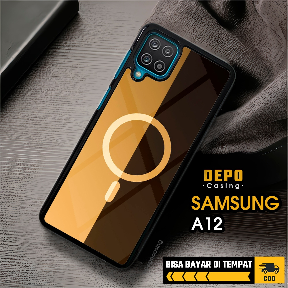 Case Samsung A12 Casing Samsung A12 Casing Depo Casing [MAGS] Case Glossy Case Aesthetic Custom Case