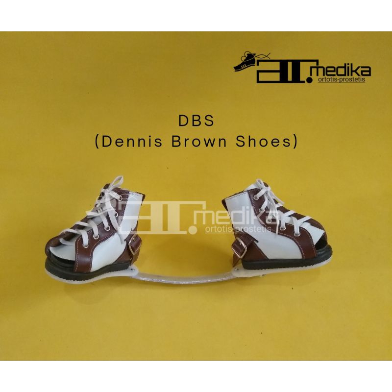 Sepatu FAB (Foot Abduction Brace)/ Dennis Brown Shoes untuk Bayi atau Anak CTEV