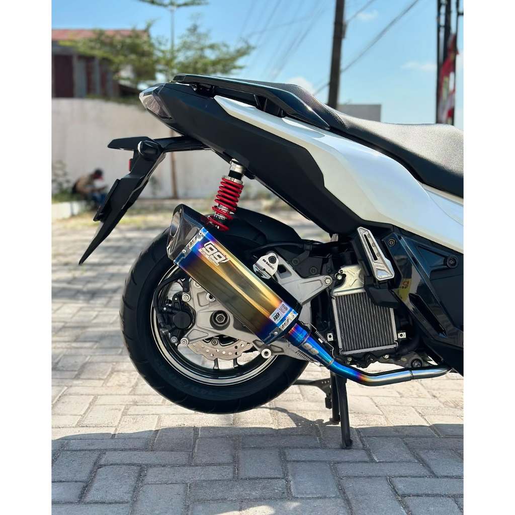 Knalpot honda adv 150,knalpot adv 160 full system