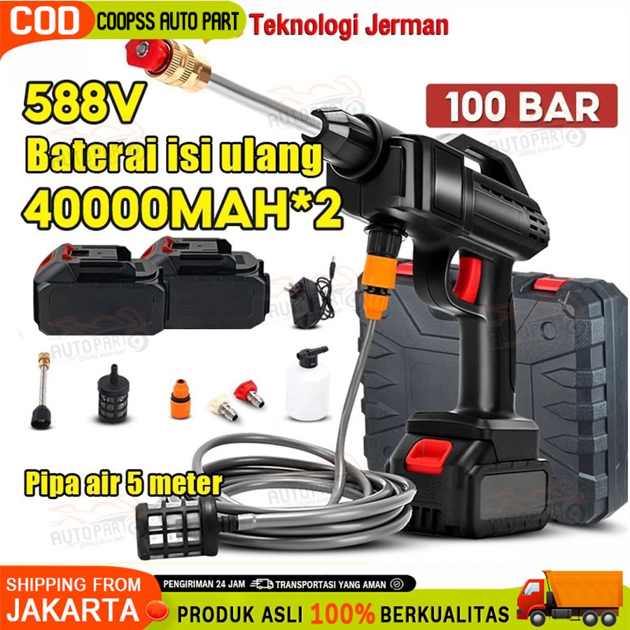 Ready Stock 450W 588V/388V Alat Cuci Mobil Cuci Staem Ac Mobil Screen Sablon Berkualitas Pompa Mesin