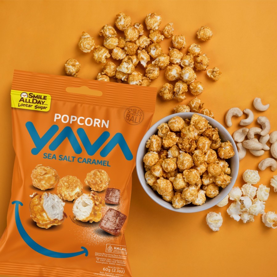 

YAVA Popcorn Sea Salt Caramel 60g - Karamel