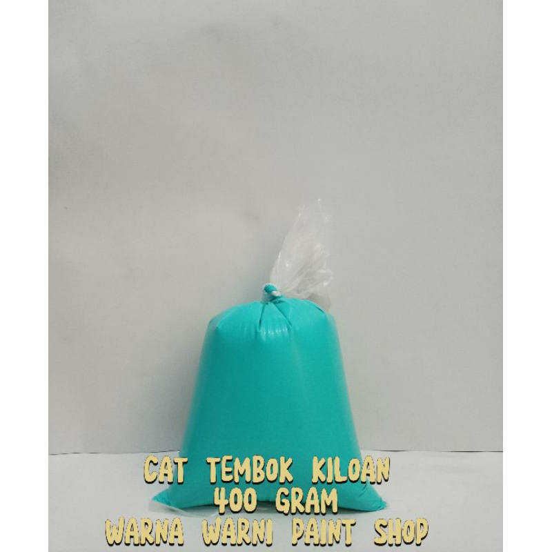 CAT TEMBOK/CAT KILOAN/CAT DINDING/CAT HIJAU TOSCA 400GRAM