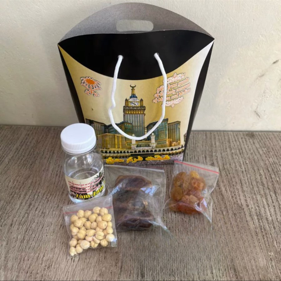 

paket oleh haji umroh zamzam asli dus talis jinjing