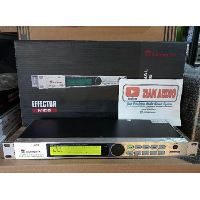 Effect Vocal Soundqueen Mid 5ORIGINAL SOUNDQUEEN GARANSI RESMI SOUNDQUEEN