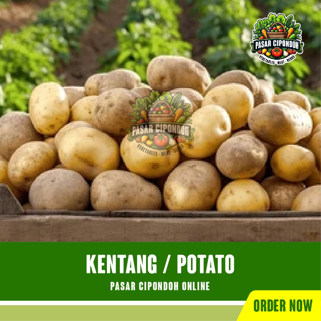 

Kentang Lokal 500 gram / Potato - Pasar Cipondoh Tangerang