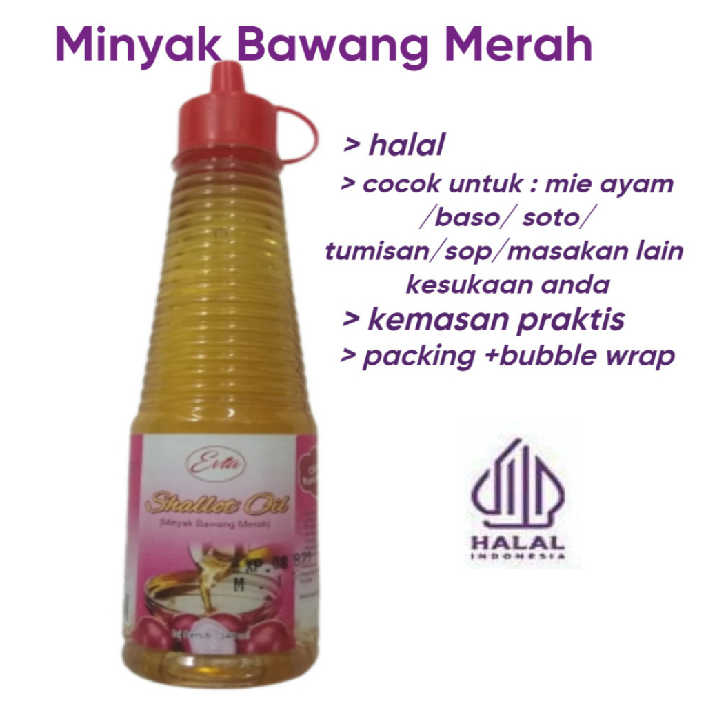 

Minyak Bawang Merah Shallot Oil Bumbu Masak Serbaguna untuk Segala Masakan