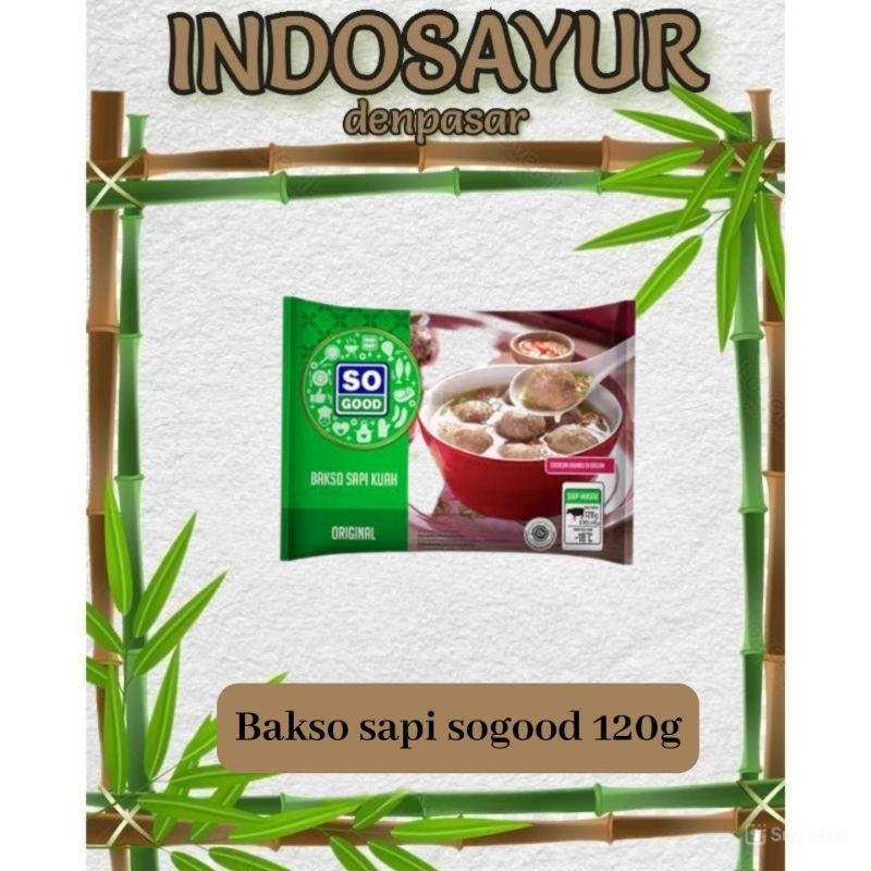 

Bakso sapi so good 120g _ INDOSAYUR