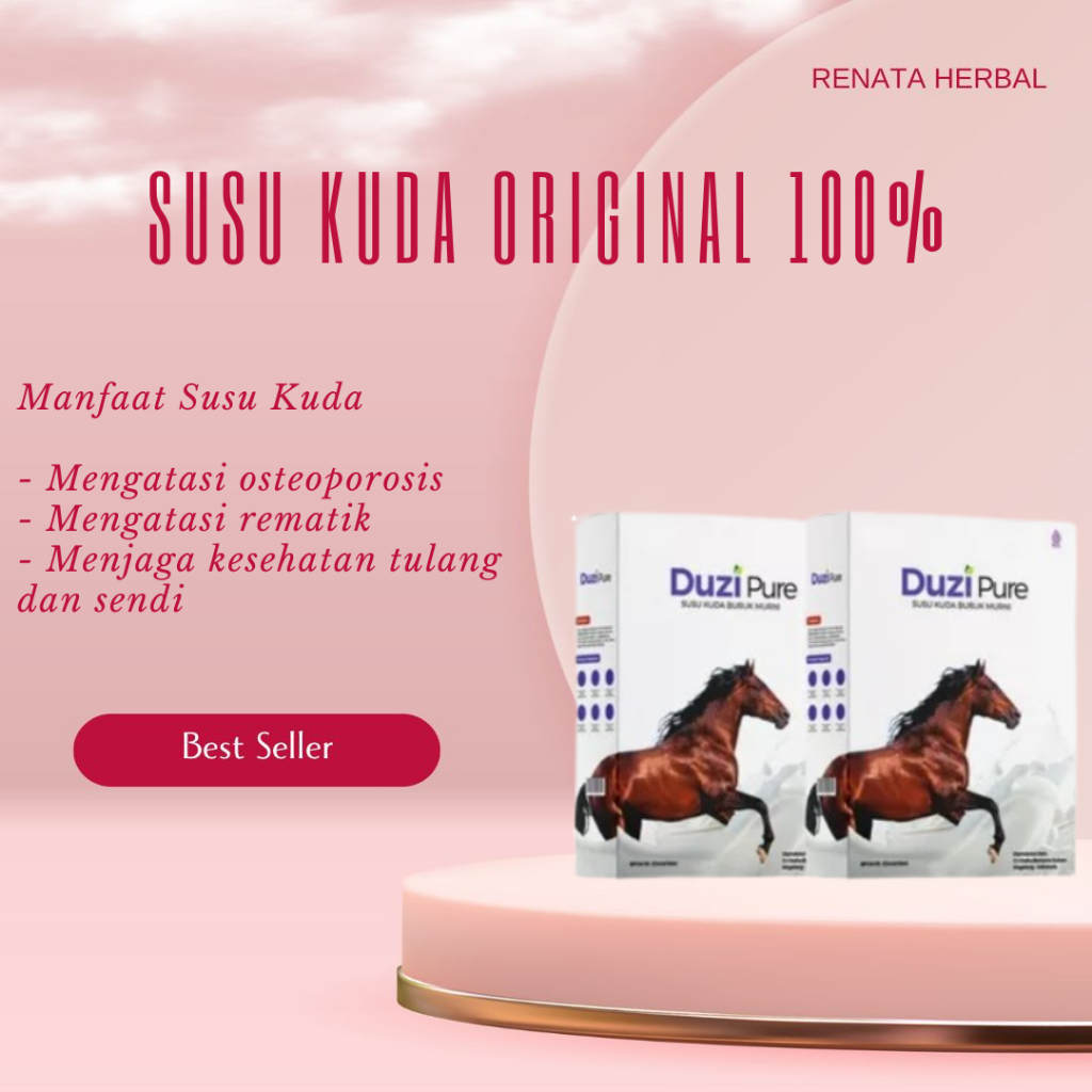 

Original Promo 1 box Susu Kuda Murni 200gram