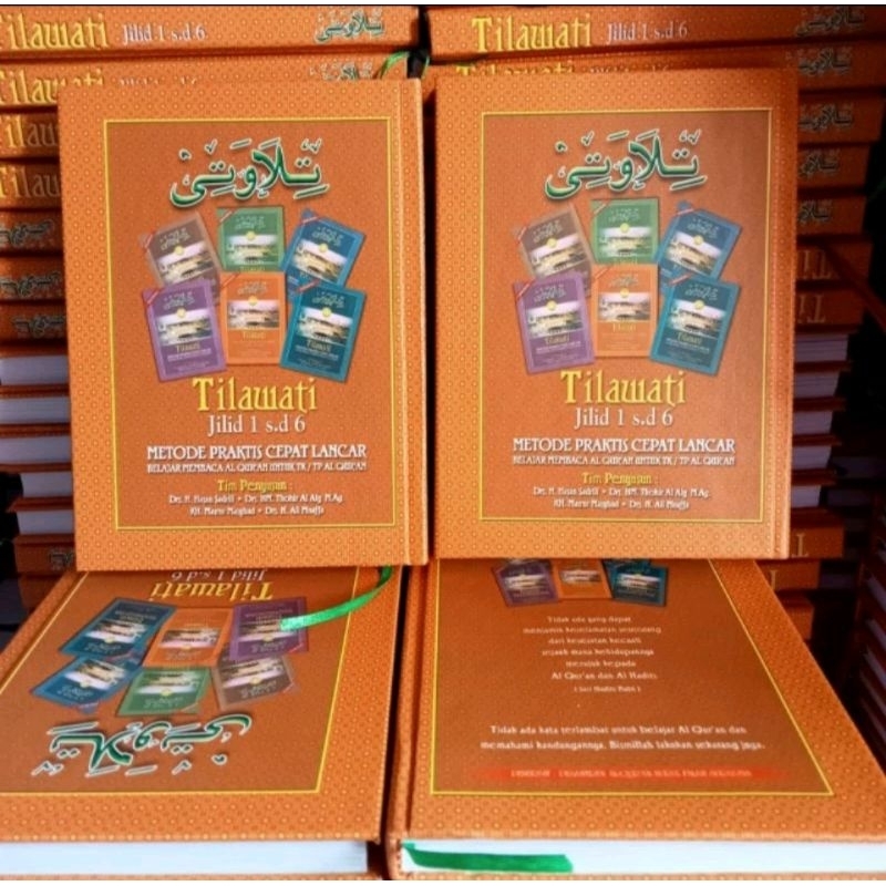 TILAWATI JILID 1 SAMPAI 6 REDY STOK