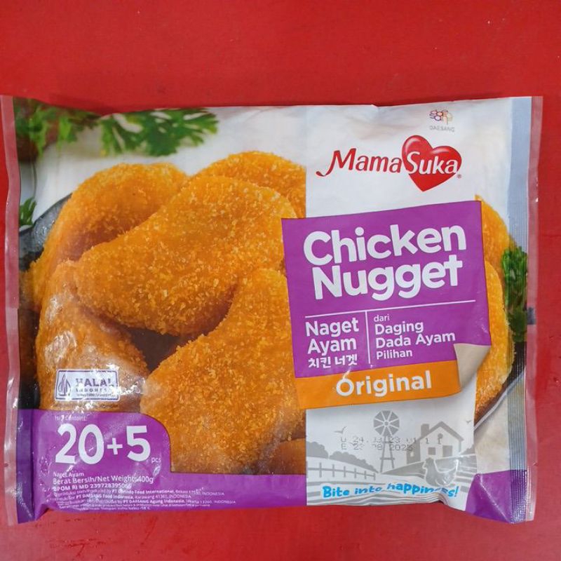 

Mama suka chicken nugget 400gr /naget ayam