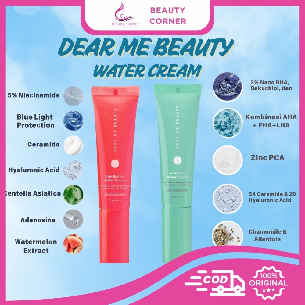 Dear Me Beauty Water Cream - 30gr