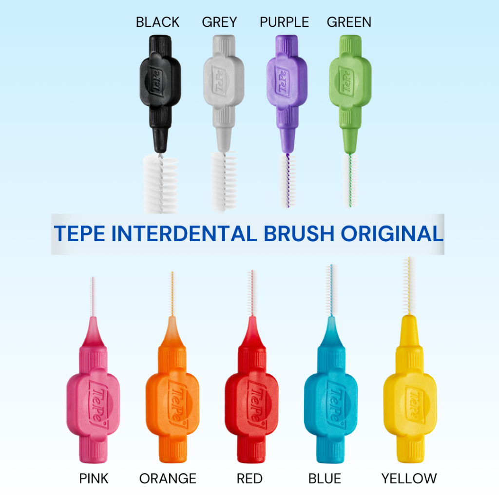 TePe Interdental Brush - (Blister pack, @6 pcs/pack) RB7