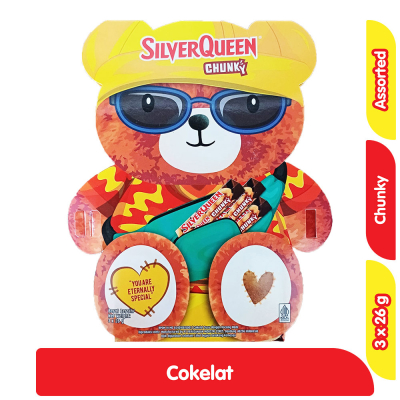 

Silver Queen Chocolate Chunky Valentine Cashew 3X30GRAM