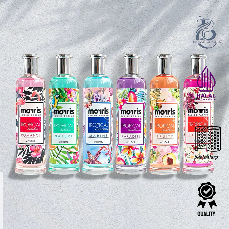 Morris Eau De Parfum Tropical Edition 110ml - Parfum Morris Tropical