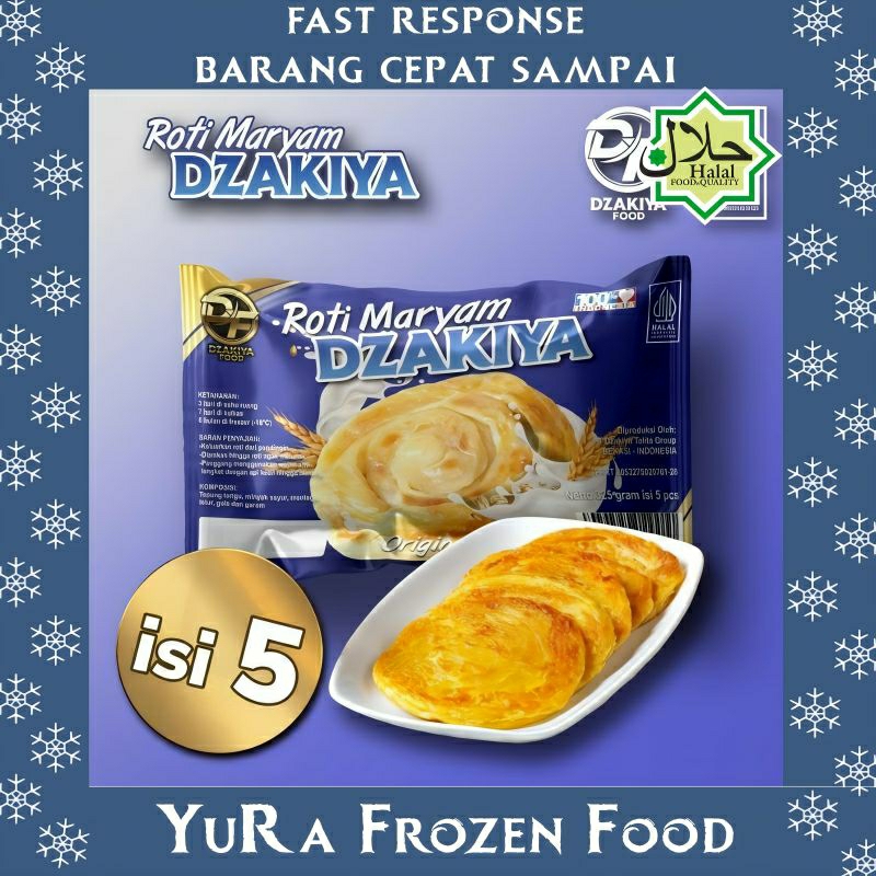 

DZAKIYA Roti Maryam Isi 5