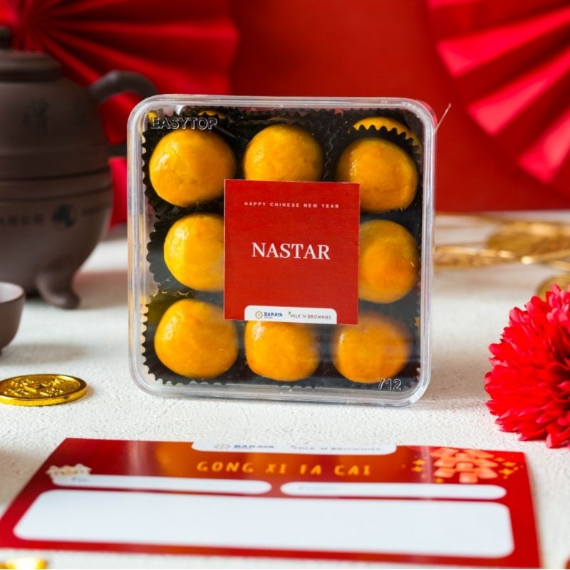 

Kue Kering Nastar Premium | Parcel Chinese New Year | Gong Xi Fa Cai | Imlek | Giftbox Gift Hadiah Souvenir