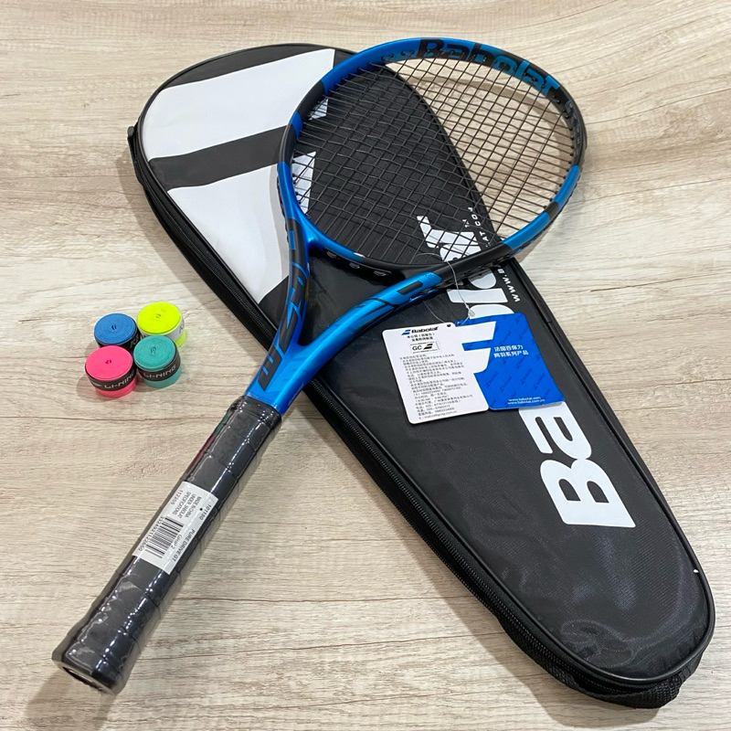 RAKET TENIS BABOLAT BLUE IMPORT PREMIUM FULLSET