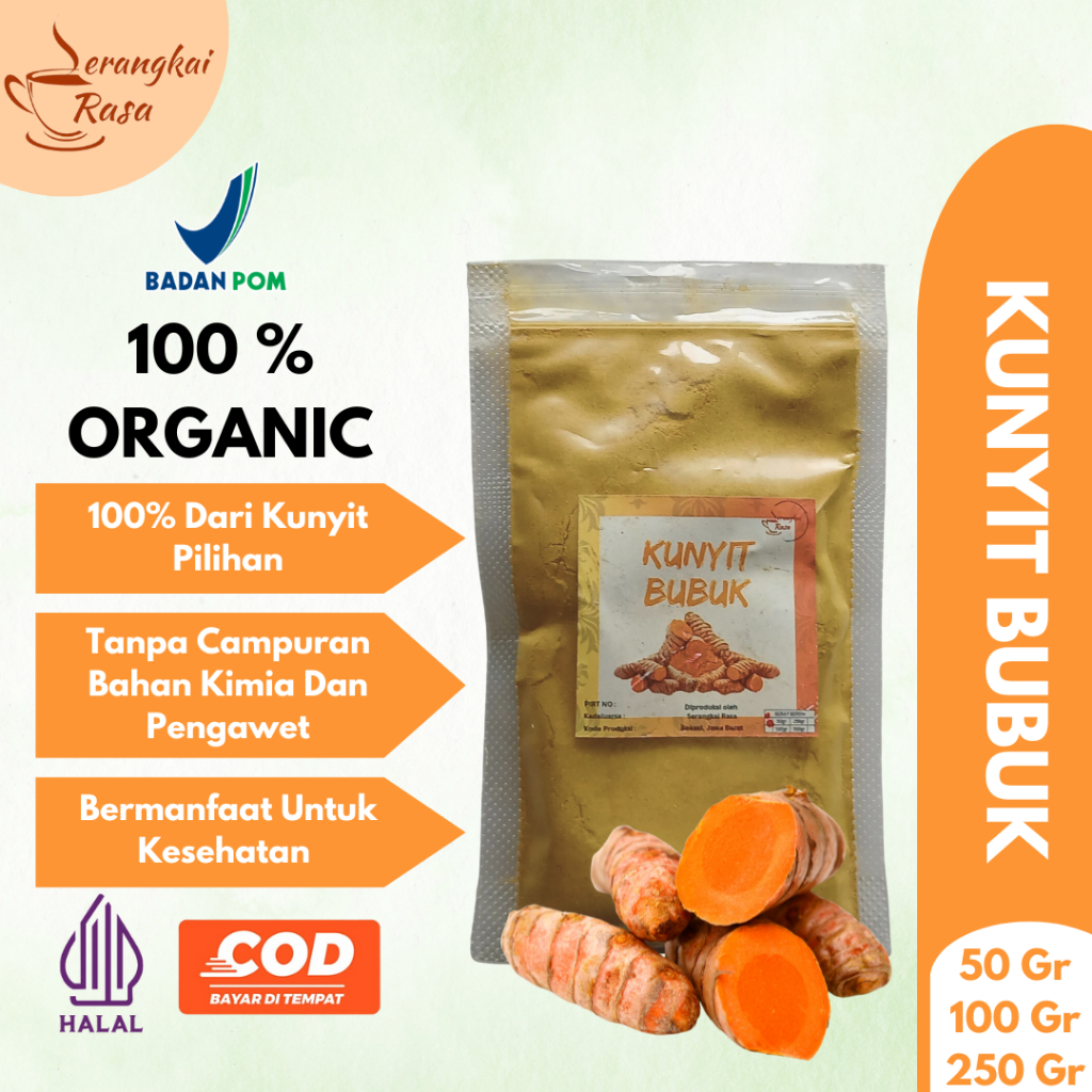 

Kunyit Bubuk Murni