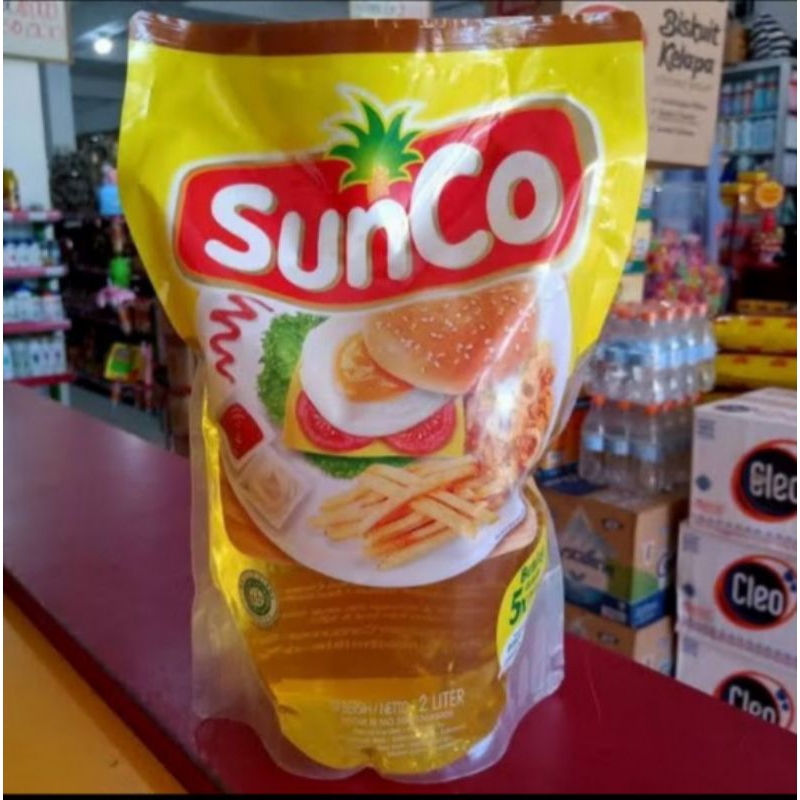 

Minyak Goreng Sunco Kemasan 2 liter dan 1 Liter