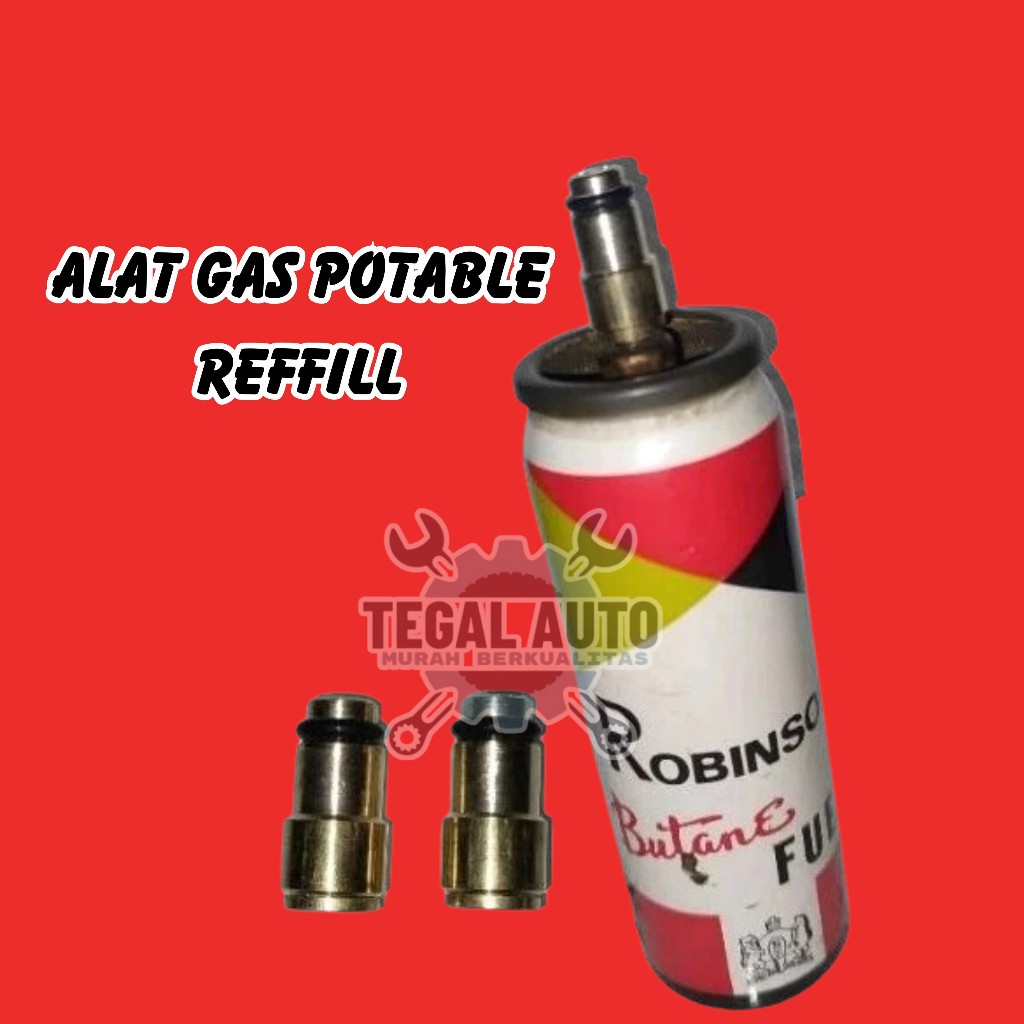 Alat Isi Ulang Gas Kaleng Portable Refill Gas Kaleng Portable Simpel / alat isi ulang gas portable /