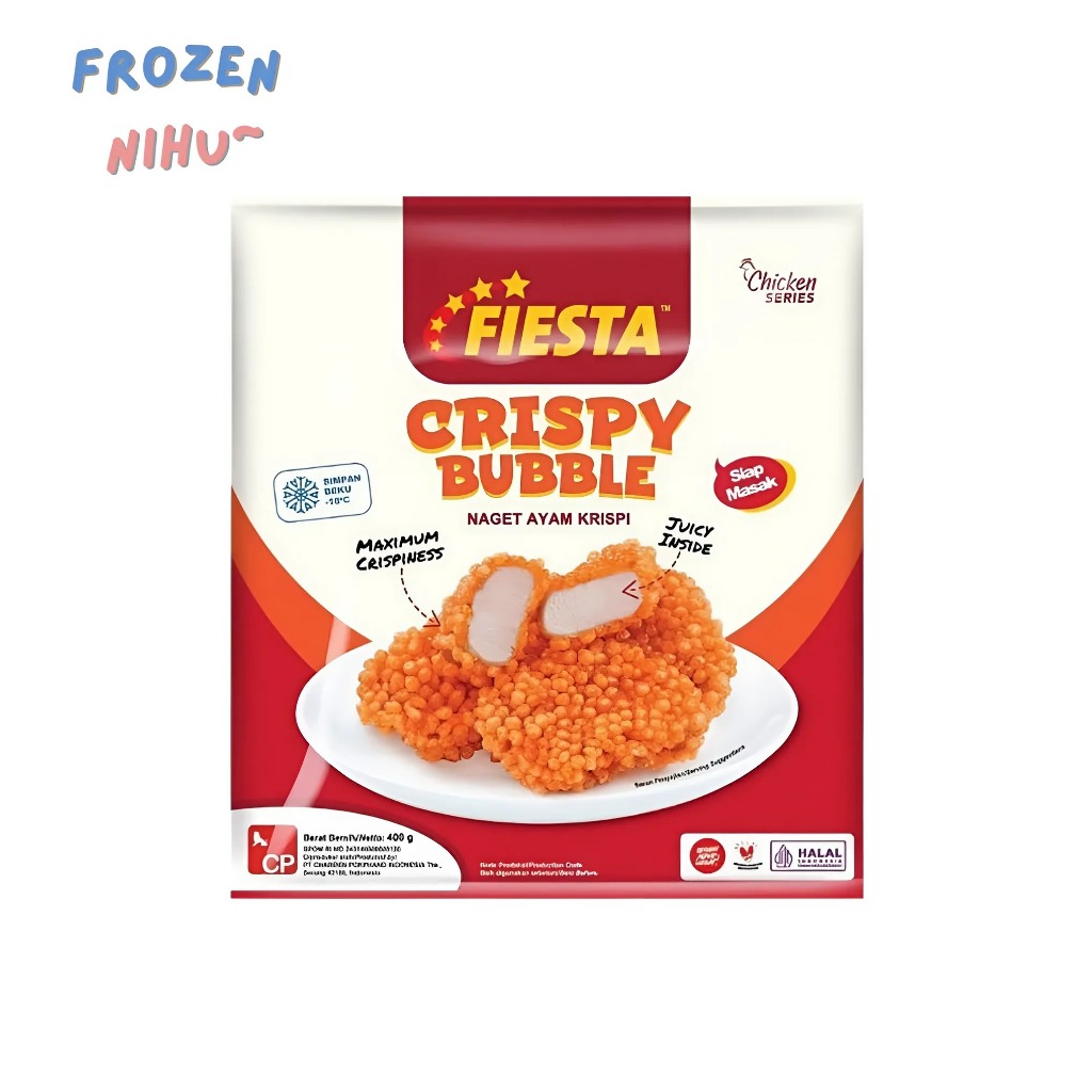

Fiesta Crispy Bubble 400 gr - Frozen Nihu