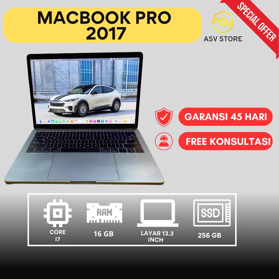 MACBOOK PRO 2017  2016 2018 2019 13 INCH RETINA LAPTOP APPLE CORE I5 I7 CORE I5 I7 RAM 16GB 8GB SSD 