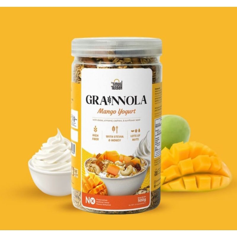 

GRANNOLA COKLAT/ GRANNOLA VANILA/ GRANNOLA BLUEBERRY/ GRANNOLA CHEESE & CREAM/ GRANNOLA MILKY MILK/ GRANNOLA MANGGO YOGURT/ SARAPAN SEHAT
