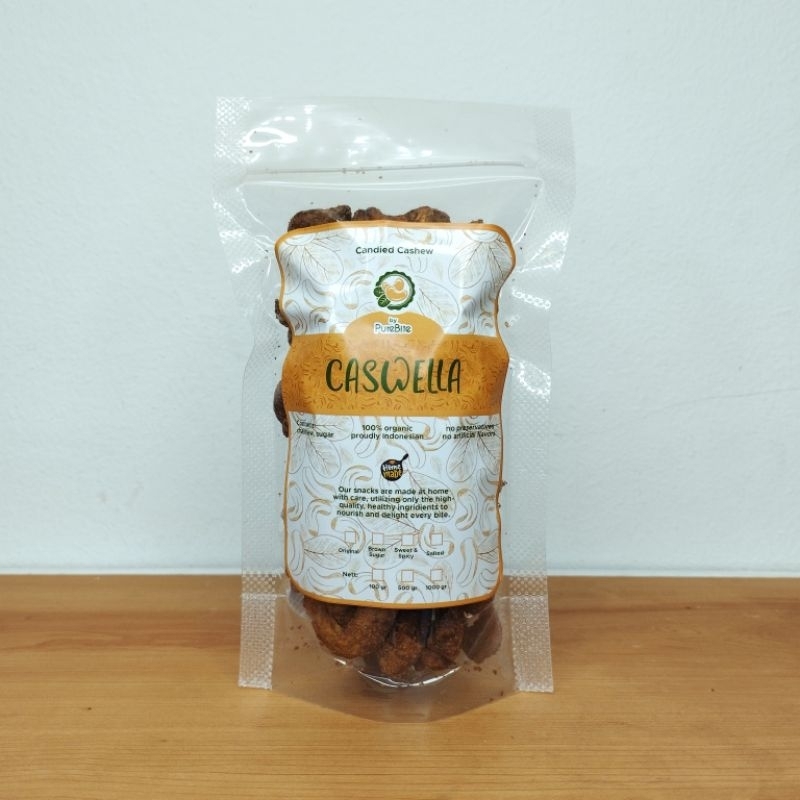 

Caswella Kacang Mete Manis Rasa Gula Aren 100 Gr