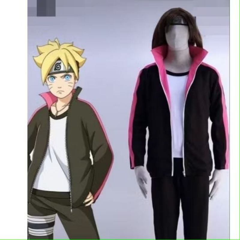 Jaket Boruto Naruto Uzumaki
