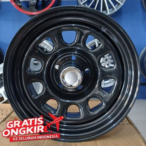 Velg Kaleng R15 Celong Pcd 5X114,3 HSR MOKUPO Untuk L300 Innova Rush Trios Xtrail Granmax
