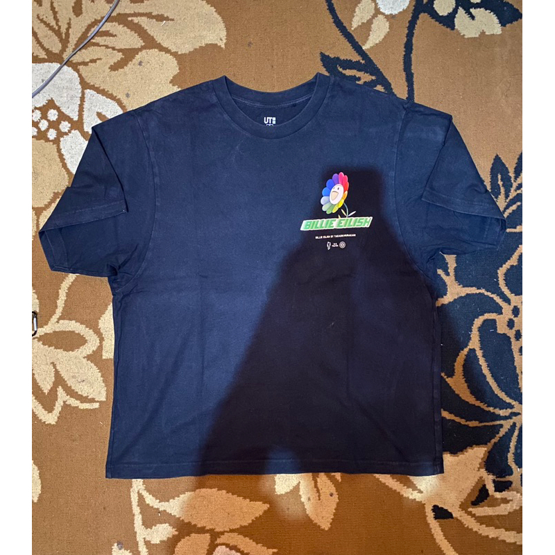 kaos uniqlo x takeshi murakami x billie ellish