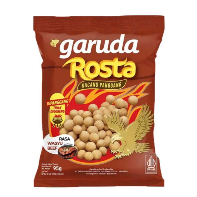 

Garuda Kacang Rosta 95gr / Wagyu Beef / Jagung Bakar Manis / Bawang