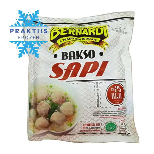 

BERNARDI BAKSO SAPI BESAR 340GR ISI 25/BASO SAPI BESAR HARGA PROMO