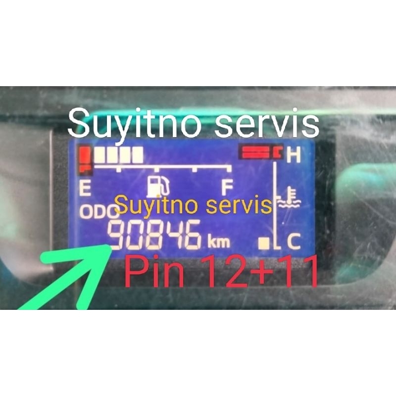 lcd Hino lohan 500 lcd speedometer lohan 500 pin 12+11