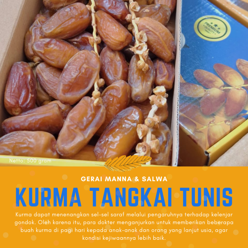 

Kurma Tangkai Tunis 500 gram | Luxury Dates