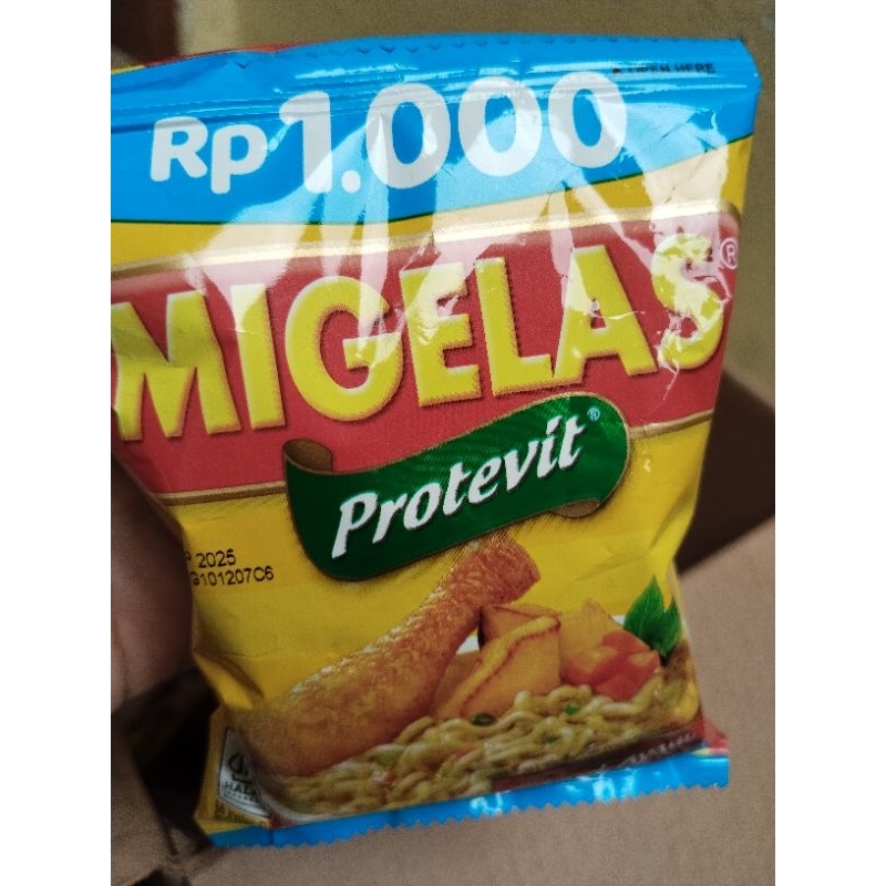 

Migelas Protevit Rasa Kari Ayam 1 Renceng isi 15 Sachet