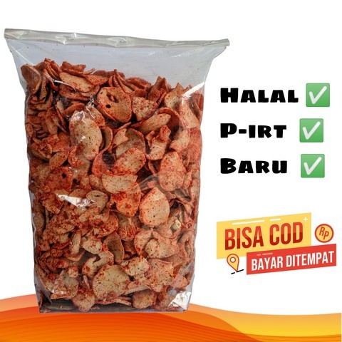 

Basreng baso goreng 500 gram cemilan ringan / makanan instan / camilan