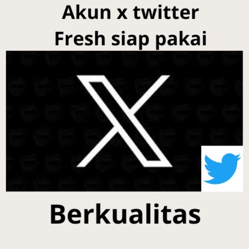 Akun X Twitter Fresh Berkualitas