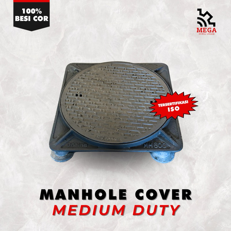 Manhole Cover Heavy Duty 600 mm