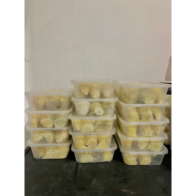 

durian kupas Nias 500gr 3box